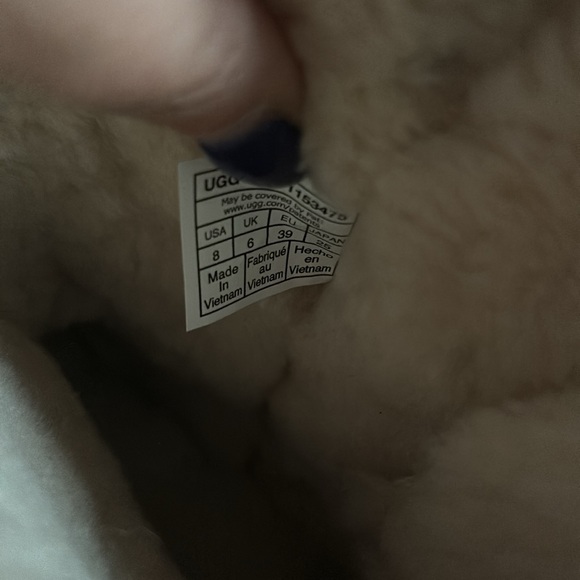 UGG BAILEY SUEDE BOW BOOTS IN CHESTNUT SZ 7, 8 NEW IN BOX - Picture 13 of 15